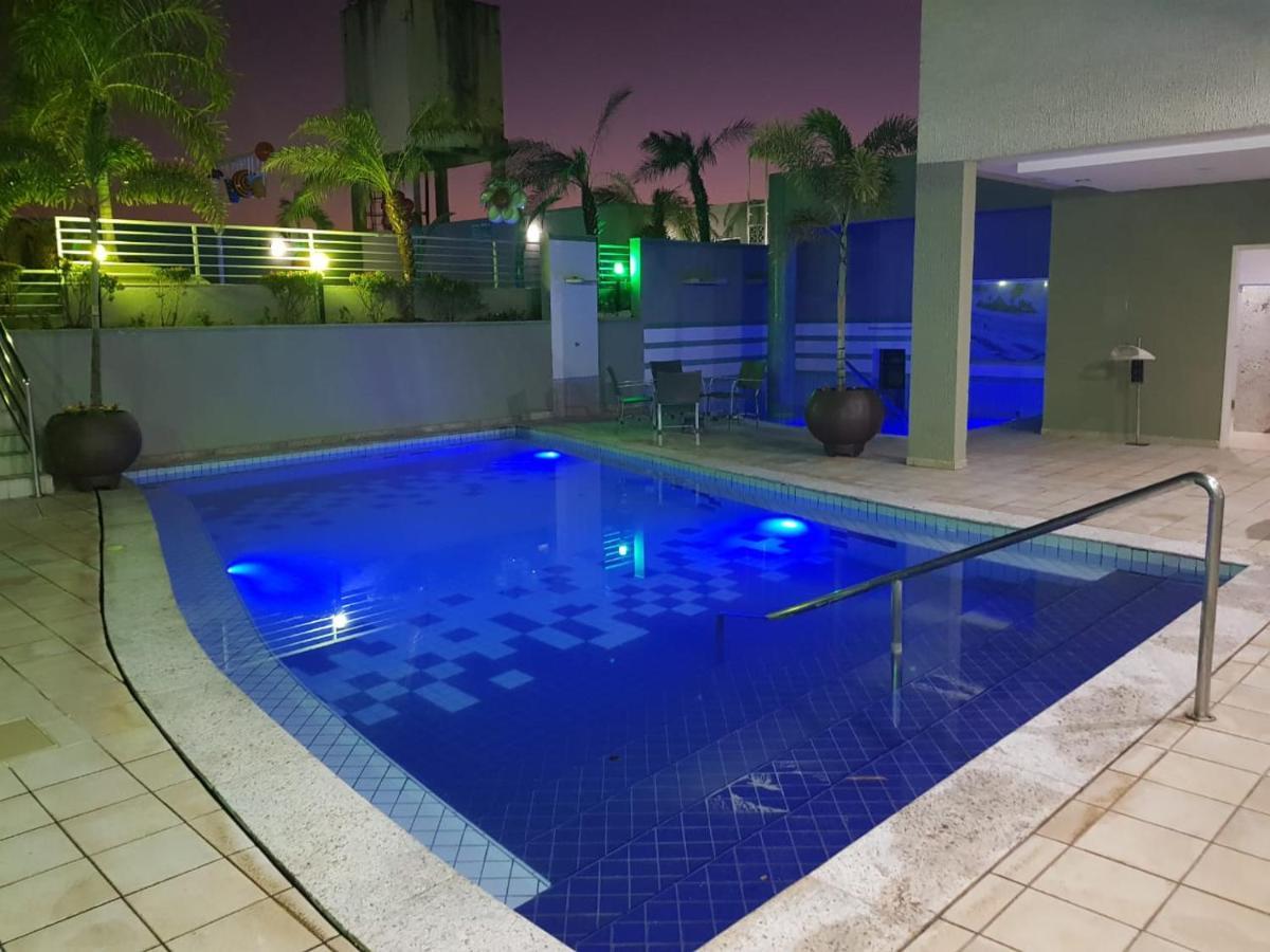 Serra Park Flat Service - Rio Quente Esplanada Apartamento Inteiro Roupas De Cama A Parte Exteriör bild
